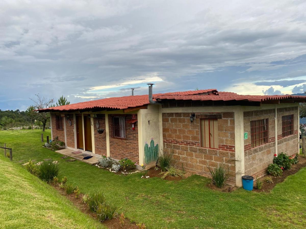 Cabañas Huerta la Mision Zacatlán Exterior foto