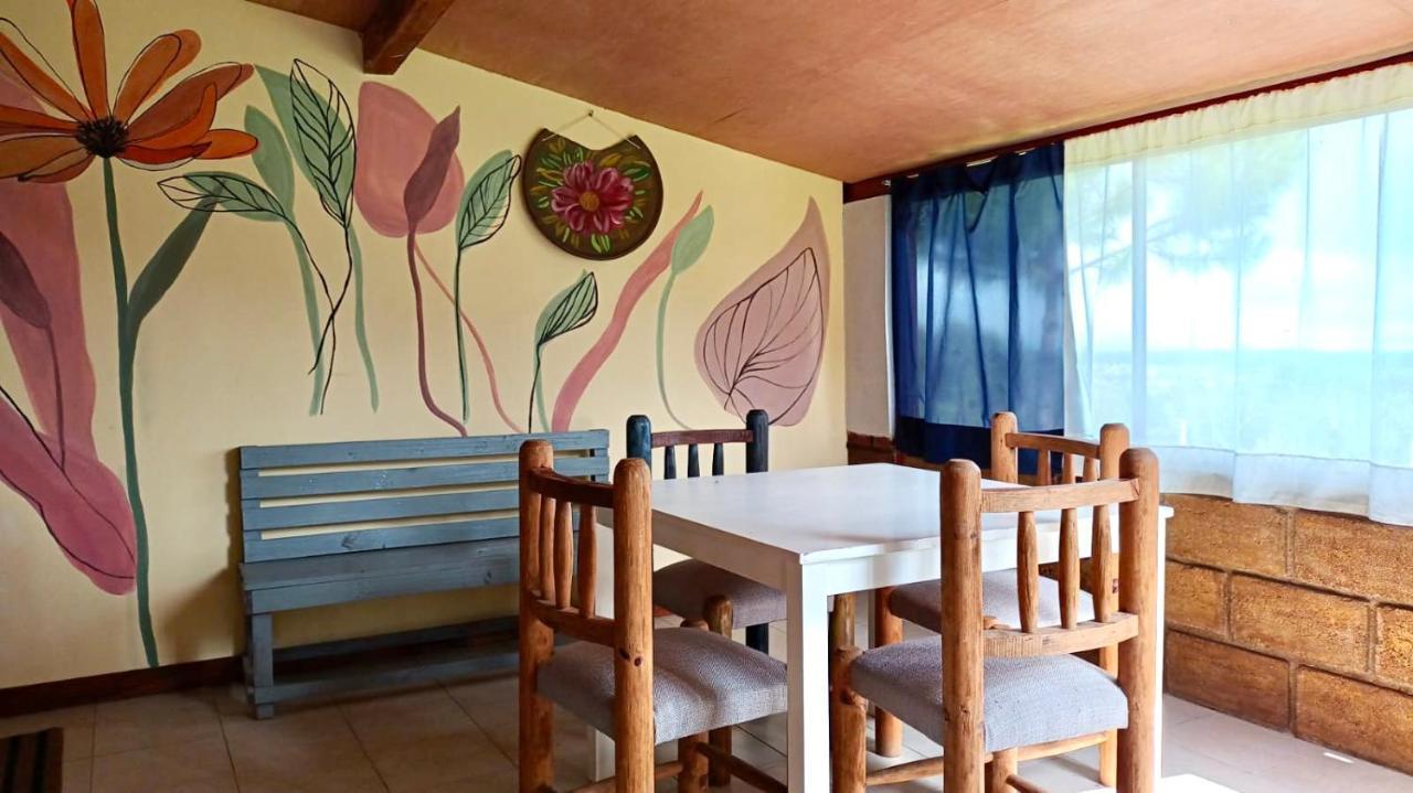 Cabañas Huerta la Mision Zacatlán Exterior foto