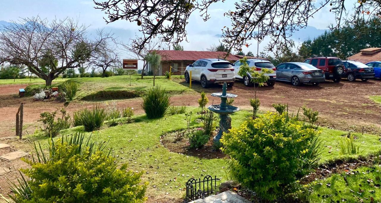 Cabañas Huerta la Mision Zacatlán Exterior foto