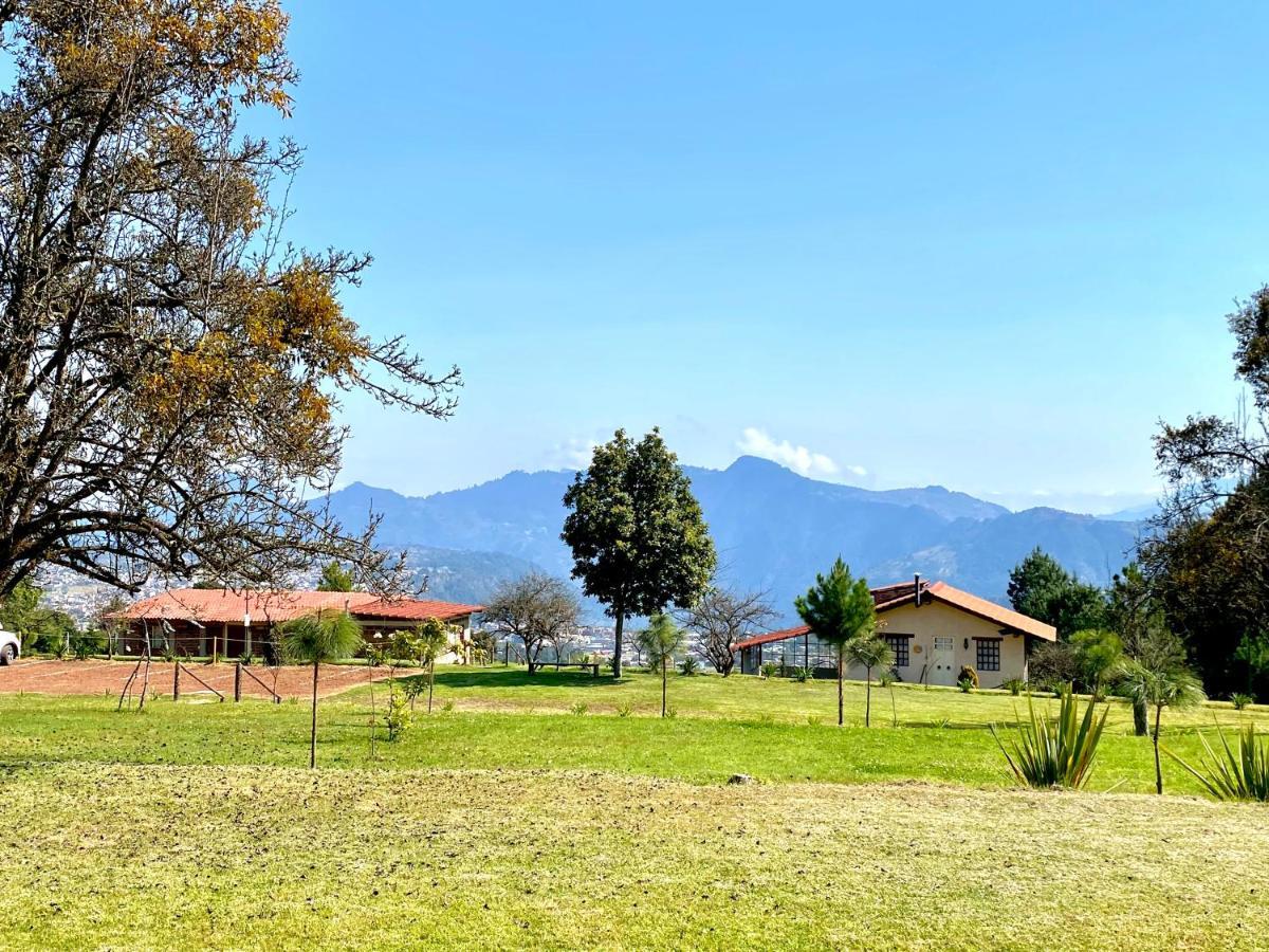 Cabañas Huerta la Mision Zacatlán Exterior foto