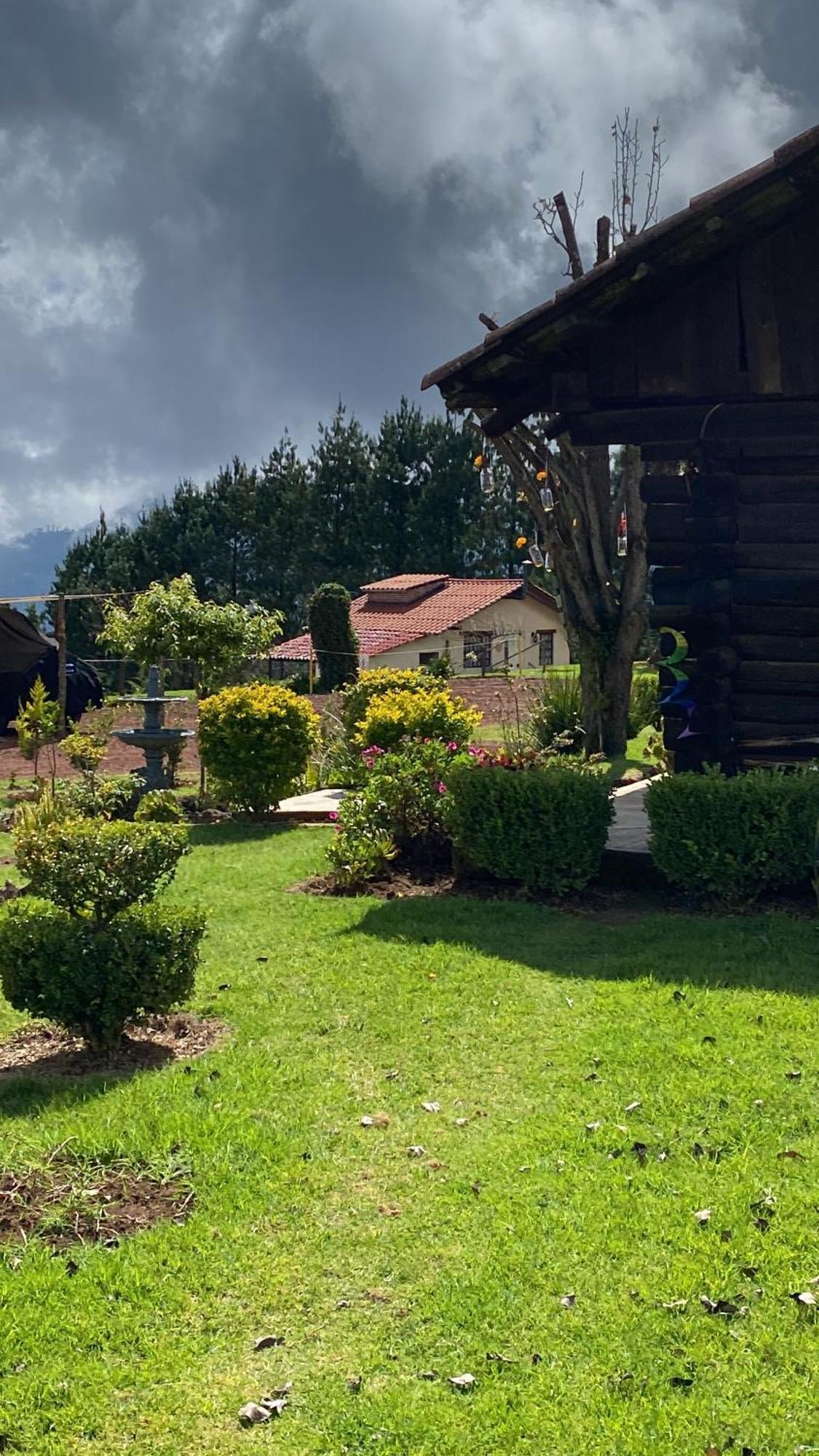 Cabañas Huerta la Mision Zacatlán Exterior foto